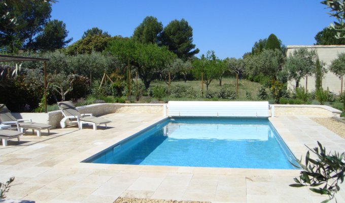 Location villa Saint Remy de Provence avec piscine privee chauffee