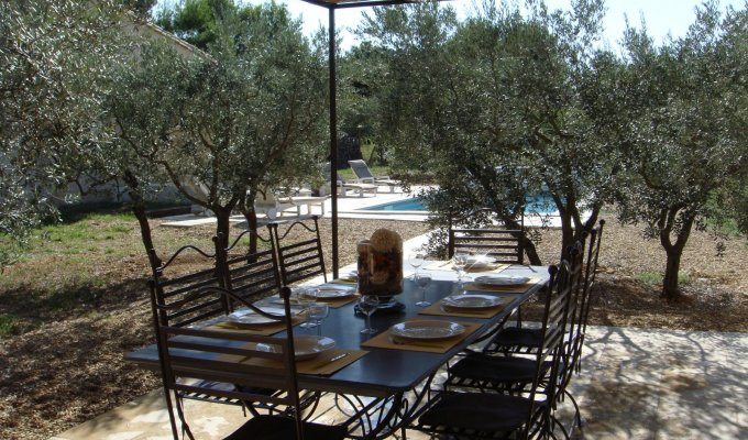 Location villa Saint Remy de Provence avec piscine privee chauffee