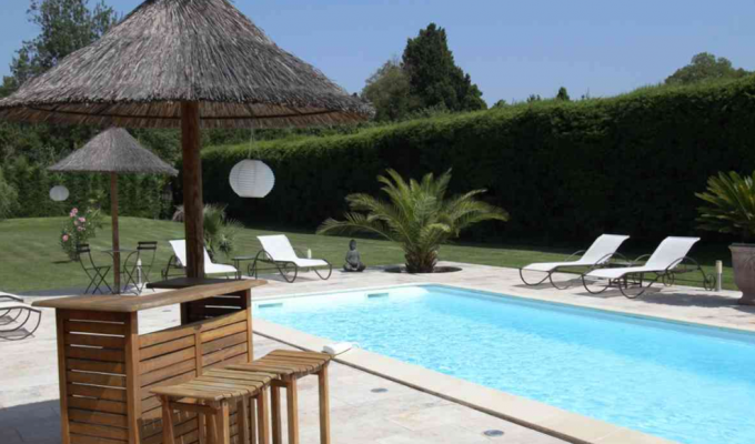 Location villa Saint Remy de Provence avec piscine privee spa et sauna