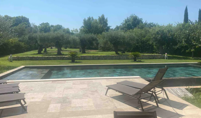 Location villa Luxe Saint Remy de Provence avec piscine privee