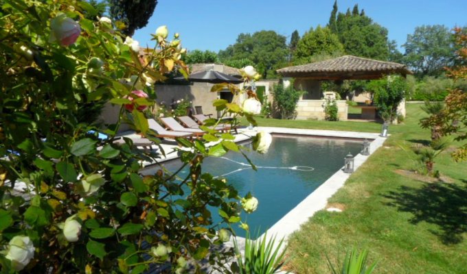 Location villa Luxe Saint Remy de Provence avec piscine privee chauffee