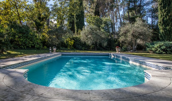 Location villa Luxe Saint Remy de Provence avec piscine privee chauffee