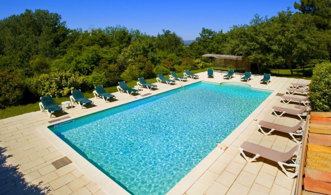 Provence location villa luxe Luberon avec piscine privee et personnel