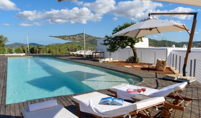 Location villa Ibiza piscine privée - San Juan (Îles Baléares)