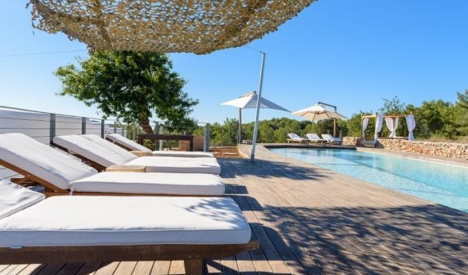Location villa Ibiza piscine privée - San Juan (Îles Baléares)