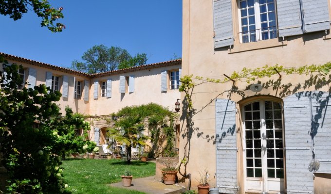 Aix en Provence location villa luxe Provence avec piscine privee