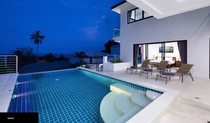 Thailande Location Villa à Koh Samui sur les hauteurs de Lamai avec piscine privée