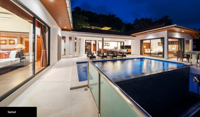 Thailande Location Villa à Koh Samui avec piscine privée à 2km de la plage de Lamai