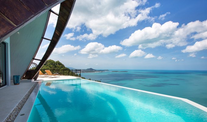 Thailande Location Villa à Koh Samui avec piscine privée et Personnel