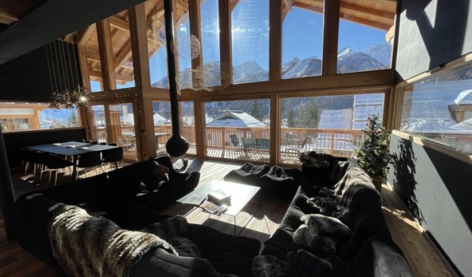 Location Chalet Luxe Serre Chevalier pied des pistes Alpes du Sud Spa