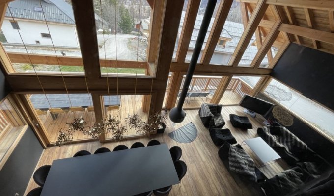 Location Chalet Luxe Serre Chevalier pied des pistes Alpes du Sud Spa