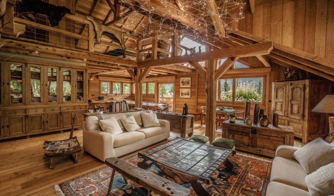 Location Chalet Luxe Serre Chevalier pied des pistes spa services conciergerie