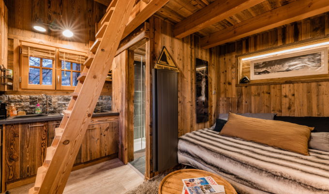 Location Chalet Luxe Serre Chevalier pied des pistes spa sauna services conciergerie