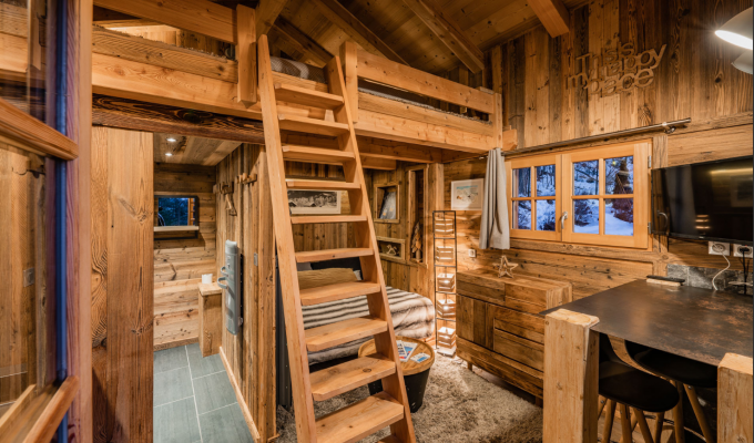 Location Chalet Luxe Serre Chevalier pied des pistes spa sauna services conciergerie