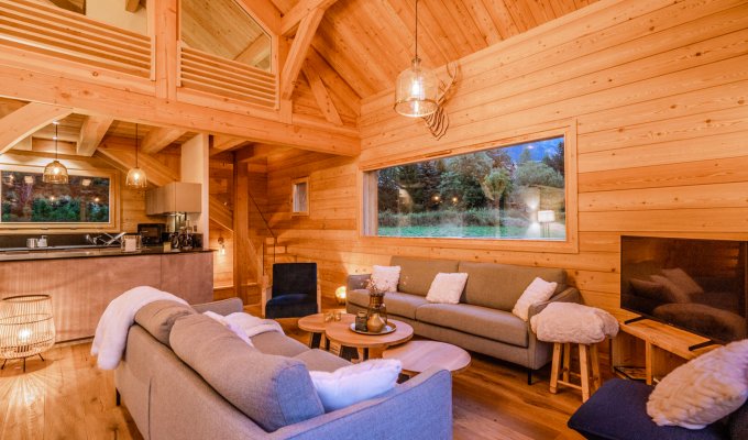 Location Chalet Luxe Serre Chevalier Proche pistes avec spa