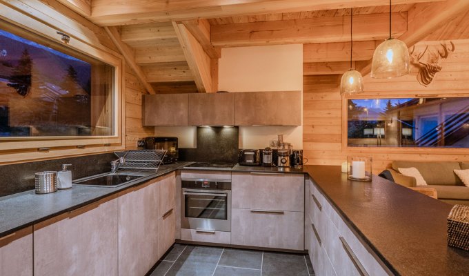 Location Chalet Luxe Serre Chevalier Proche pistes avec spa