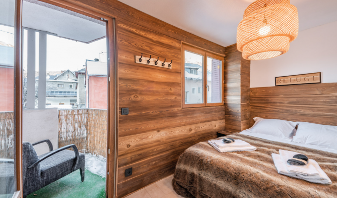 Location Appartement Luxe Serre Chevalier pied des pistes spa services conciergerie