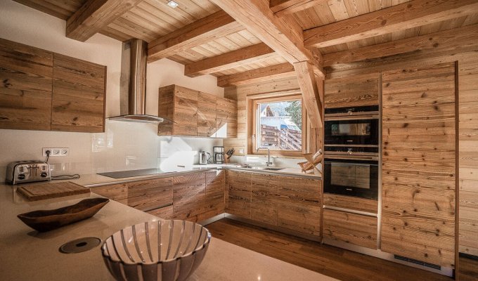 Location Chalet Luxe Serre Chevalier pied des pistes spa services conciergerie