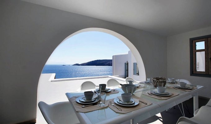 Grece Location Villa Mykonos vue mer avec piscine privée