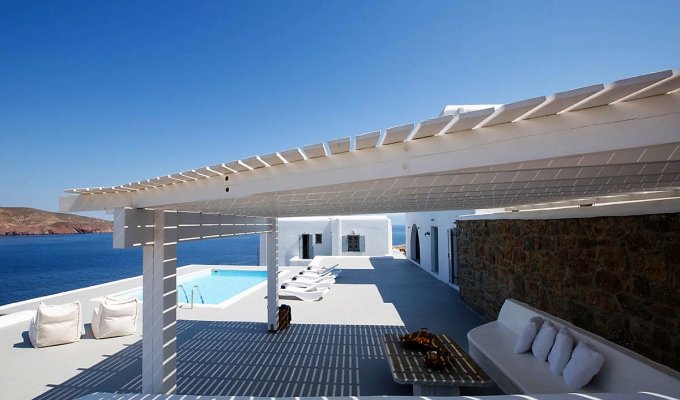 Grece Location Villa Mykonos vue mer avec piscine privée