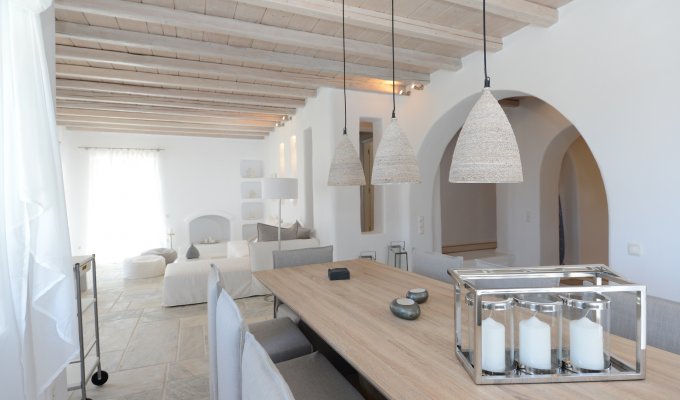Grece Mykonos Location Villa de luxe vue mer avec piscine privée