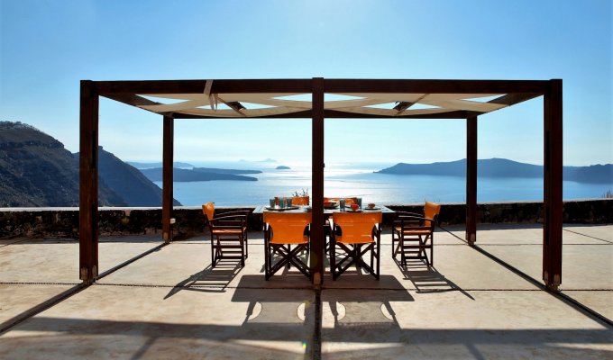 Grece Santorin Location Villa de Luxe avec vue mer et piscine privée