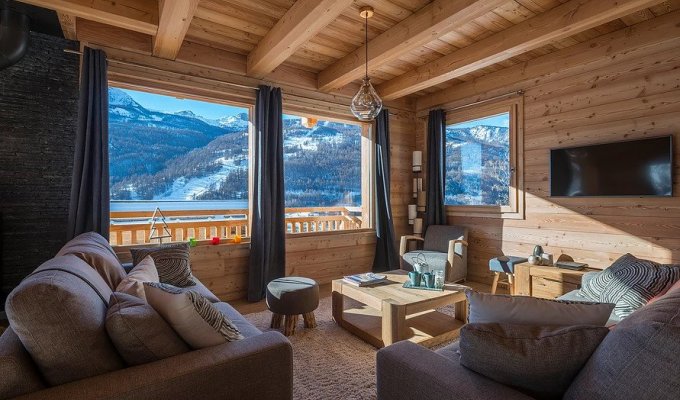 Location Chalet Luxe Serre Chevalier pied des pistes services conciergerie