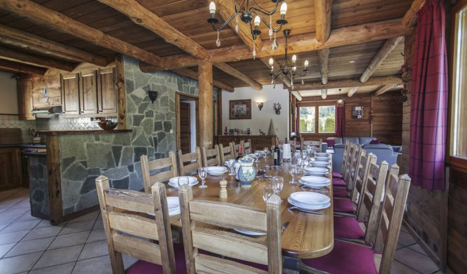 Location Chalet Serre Chevalier pied des pistes spa