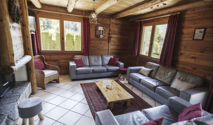 Location Chalet Serre Chevalier pied des pistes spa