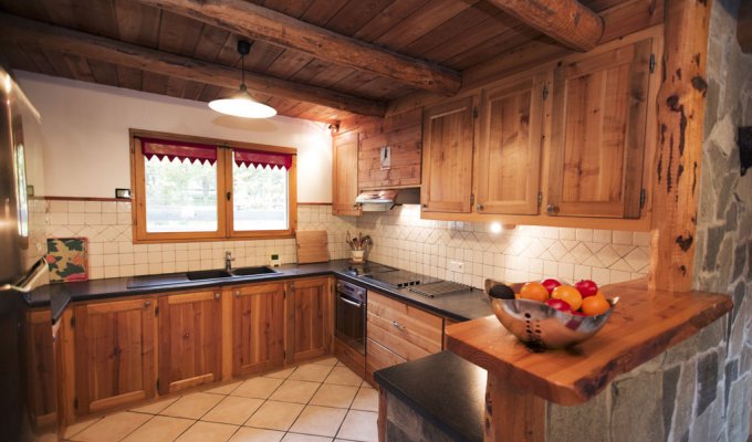 Location Chalet Serre Chevalier pied des pistes spa