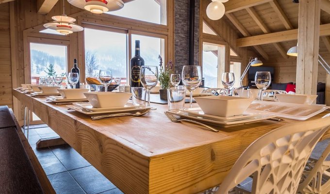 Location Chalet Luxe Montegnevre Pied des pistes Sauna