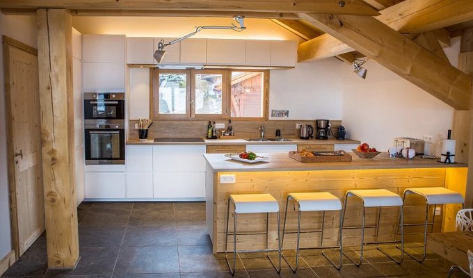 Location Chalet Luxe Montegnevre Pied des pistes Sauna