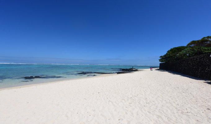 Location villa Ile Maurice sur la plage de Pointe d'Esny dans le sud-est et proche du village de Mahébourg