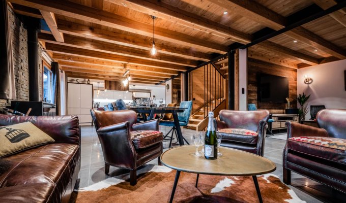 Location Chalet luxe Serre Chevalier Alpes du Sud au pied des pistes Spa sauna et service de conciergerie