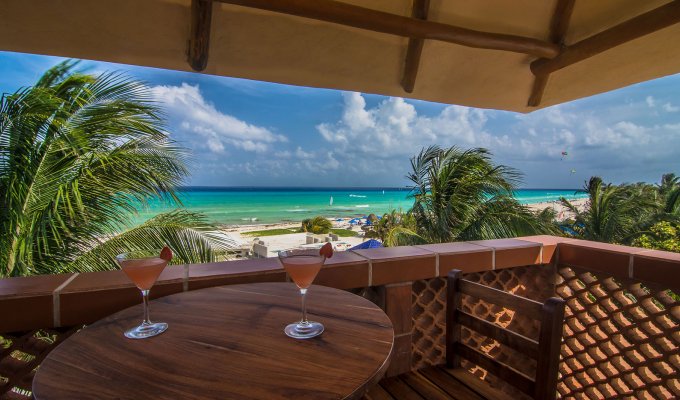 Riviera Maya Location villa à Playa del Carmen Playacar en front de mer avec piscine privée et personnel