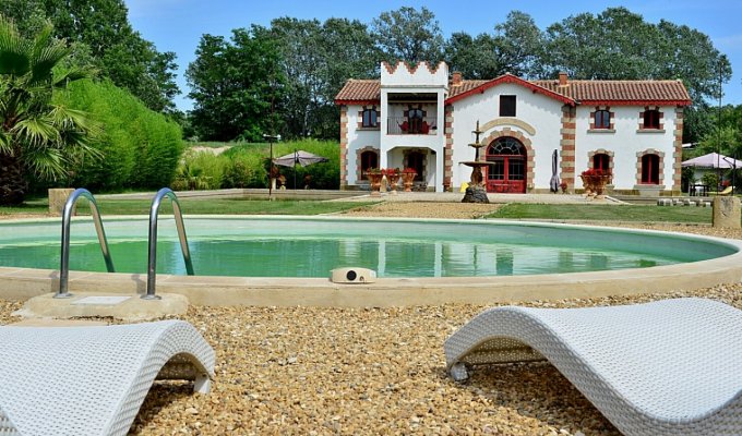 Camargue location villa Cote de Provence avec Piscine et spa