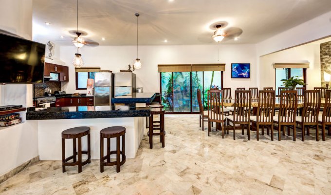 Yucatan - Riviera Maya Location villa de Luxe à Playa del Carmen avec piscine privée et personnel