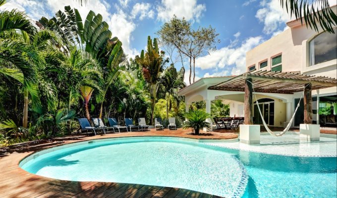 Yucatan - Riviera Maya Location villa de Luxe à Playa del Carmen sur le Golf avec piscine privée et personnel - Playacar 