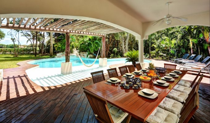 Yucatan - Riviera Maya Location villa de Luxe à Playa del Carmen sur le Golf avec piscine privée et personnel - Playacar 