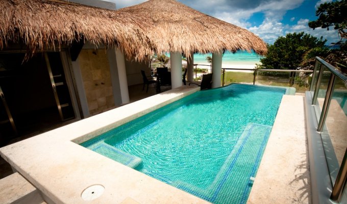 Yucatan - Riviera Maya Location villa de Luxe à Playa del Carmen vue mer avec piscine privée et personnel - Playacar  