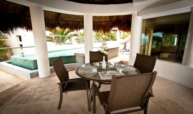 Yucatan - Riviera Maya Location villa de Luxe à Playa del Carmen vue mer avec piscine privée et personnel - Playacar  