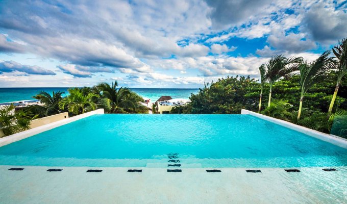 Yucatan - Riviera Maya Location villa à Playa del Carmen vue mer avec piscine privée et personnel - Playacar 