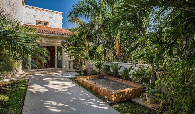 Yucatan - Riviera Maya Location villa à Puerto Aventuras située sur le Golf avec piscine privée et personnel