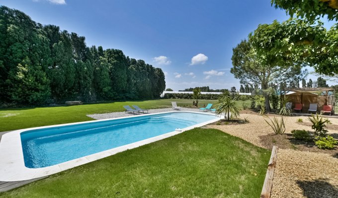 Location Maison de Vacances Avignon Provence Piscine Privee