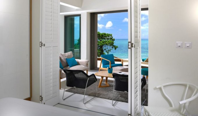 Location Appartement Ile Maurice à Poste Lafayette en bord de mer avec une vue splendide sur l'océan,Cote Est