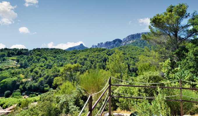 Location Maison de Vacances Mont Ventoux Provence avec Piscine Privée