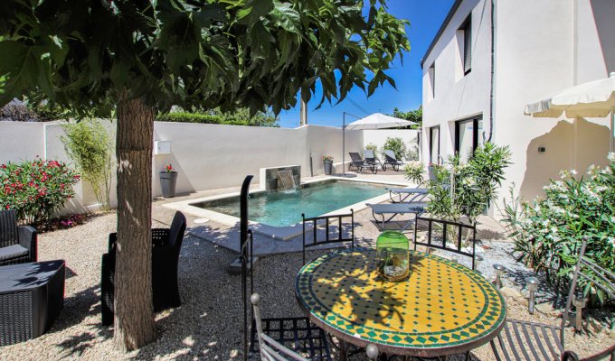 Location Maison de Vacances Avignon Provence Piscine Privee