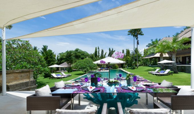 Indonesie Bali Location Villa Canggu proche de la plage d'Echo et avec personnel