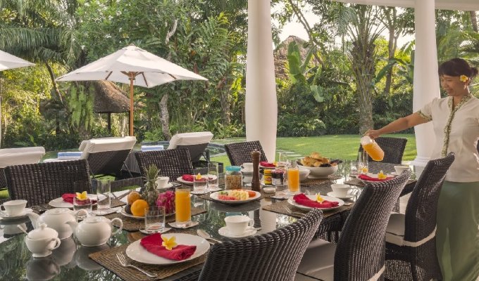 Indonesie Bali Location Villa Canggu proche de la plage d'Echo et avec personnel