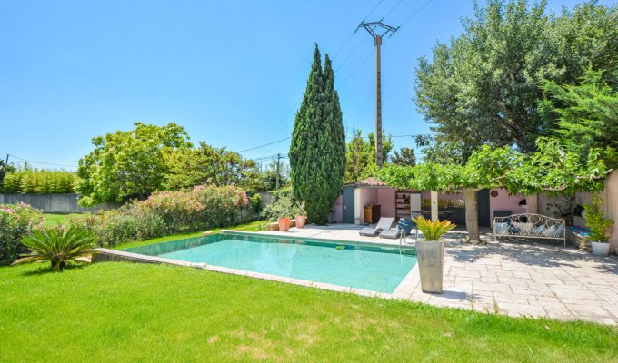 Location Villa Saint Remy de Provence Alpilles piscine privee